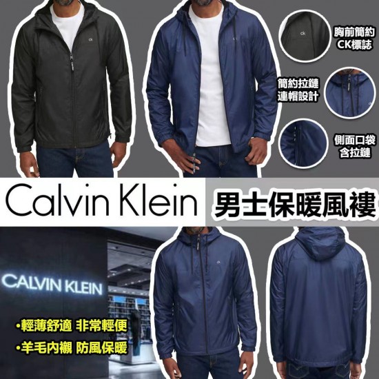 Calvin Klein 男士保暖風褸