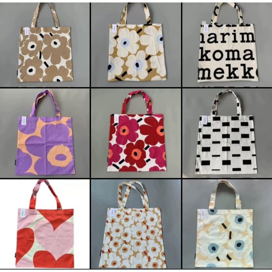 Marimekko花花 Print Tote Bag