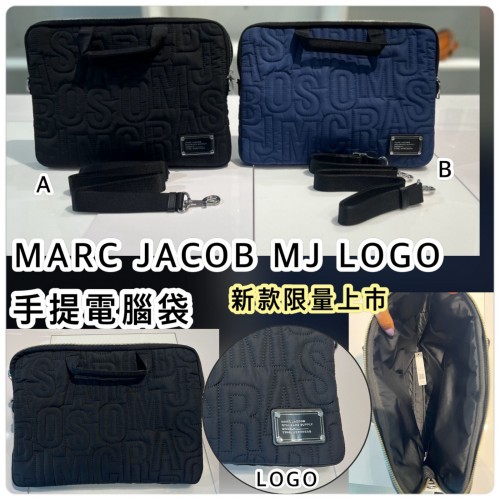 MARC JACOBS MJ LOGO 手提電腦袋